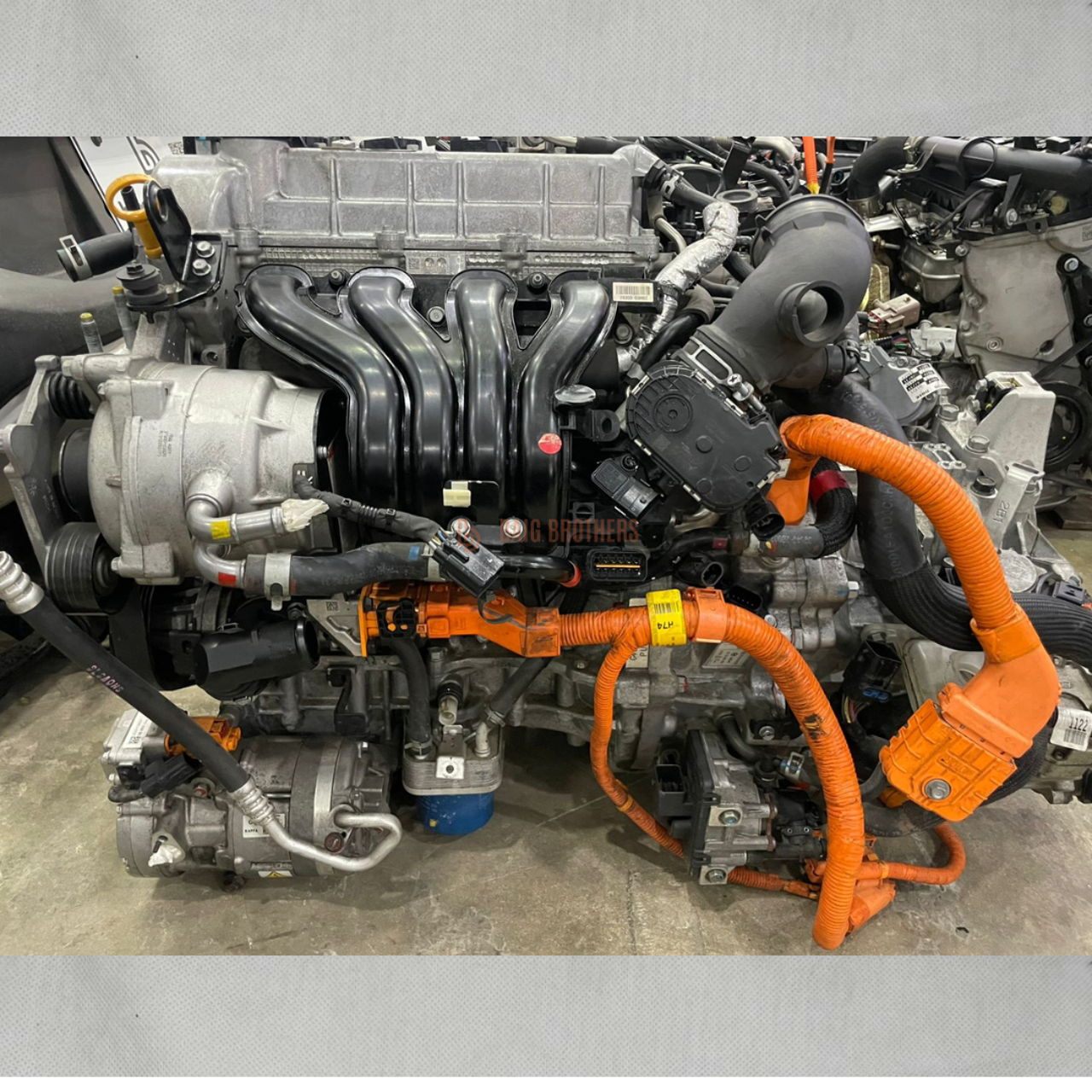 Picture of Hyundai Elantra Hybrid 2025-2026 Complete Engine With Wiring