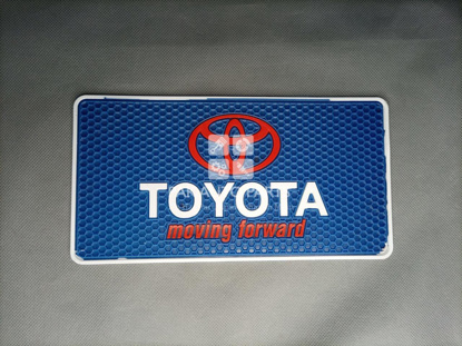 Picture of Toyota Corolla 2008-2025 Dashboard Mat Non-Slip Slide-Proof Sticky Pad With Logo