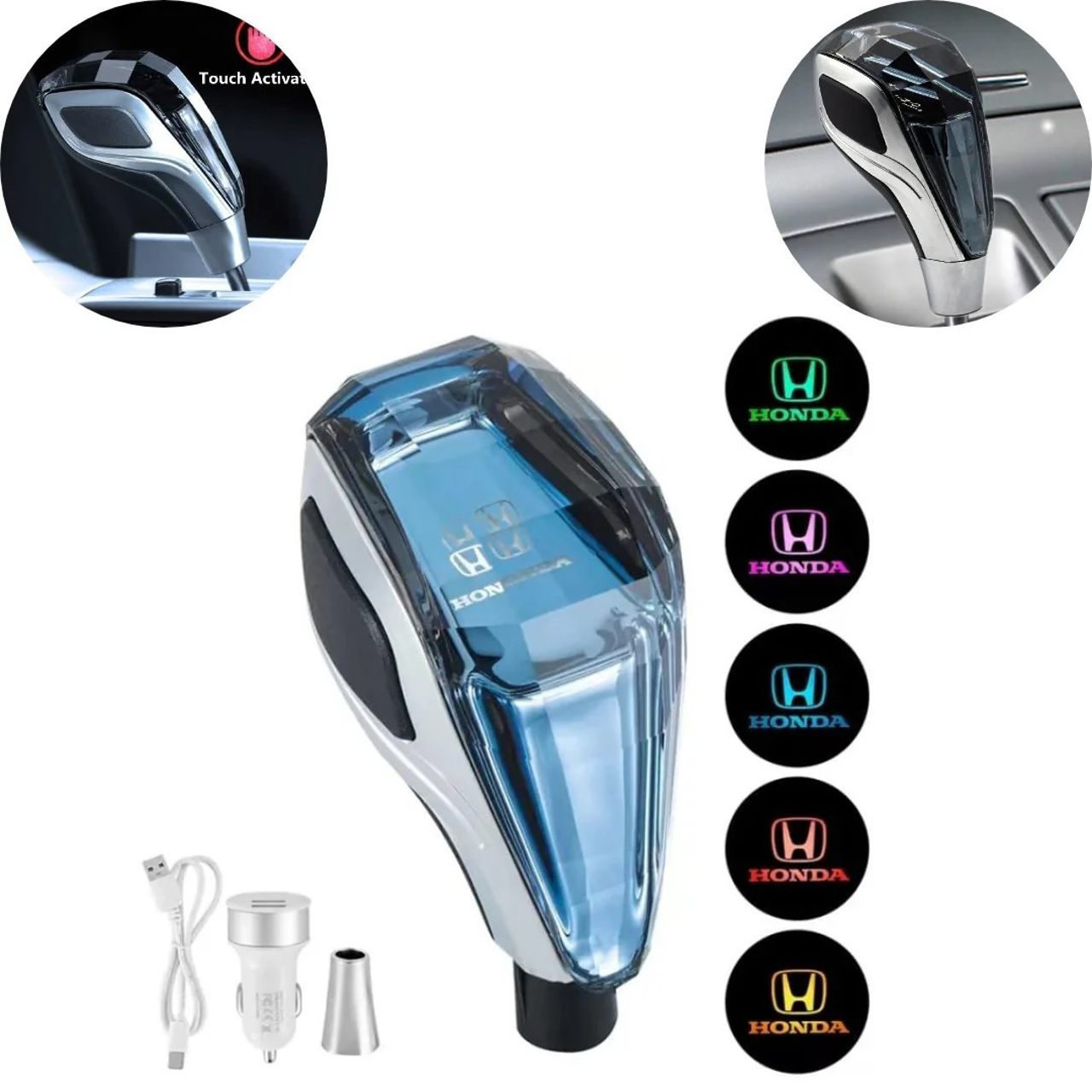 Picture of Universal Gear Knob Crystal Shape Touch Activated