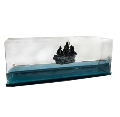 Picture of Universal Floating Ship In Fluid Liquid Unsinkable Boat Car Dashboard Decoration