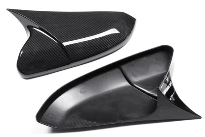 Picture of Rebirth Honda Civic 2013-15 Carbon Fiber Batman Style Side Mirror Covers