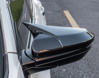 Picture of Honda Civic 2016-2021 Side Mirror Cover Batman Style Carbon Fiber & Glossy Black