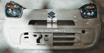 Picture of Suzuki Alto 2024 Ha37 Front Bumper And LED Head Light Set
