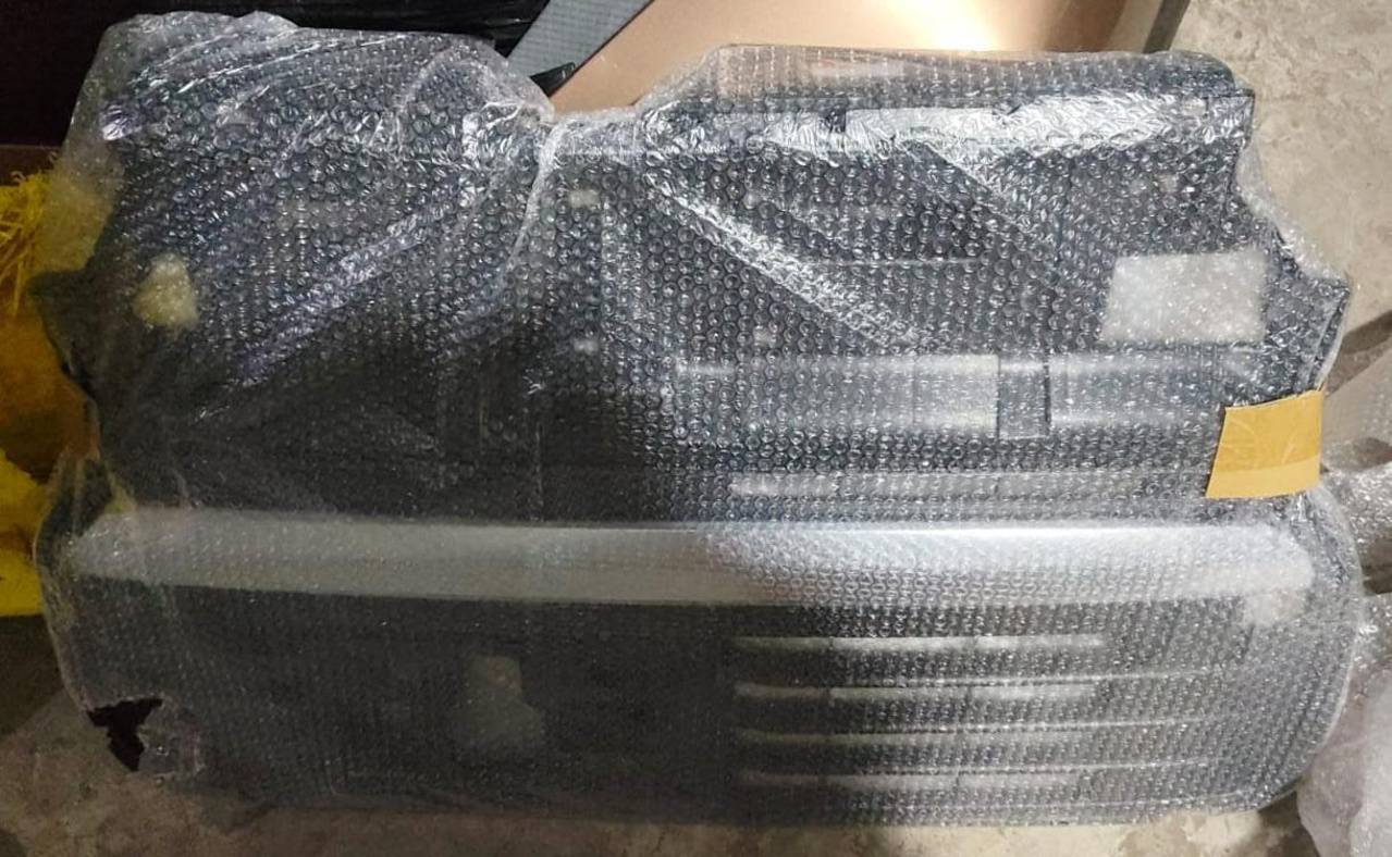 Picture of Suzuki Wagon R mh55 Fx 2020 Bumper Grill Along Chrome