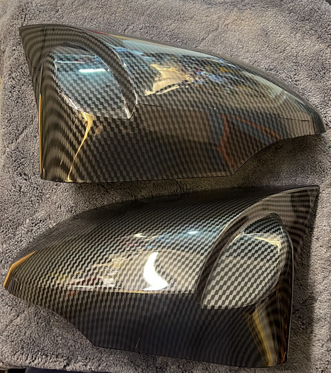 Picture of Car Door Mirror Cover Carbon Toyota Corolla 2014-2018